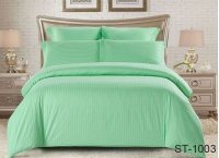 Постельное белье сатин страйп TAG - ST-1003, полуторный